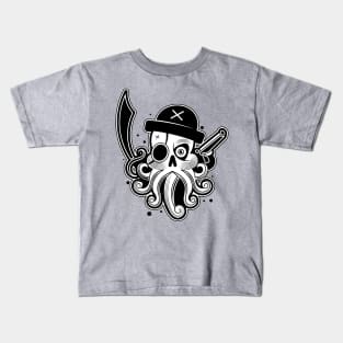 Octopus Pirate Kids T-Shirt